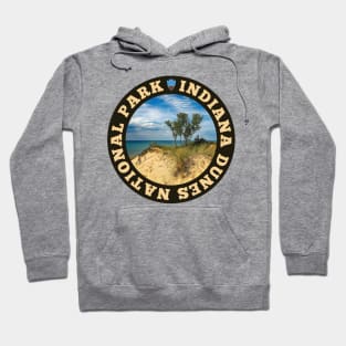 Indiana Dunes National Park circle Hoodie